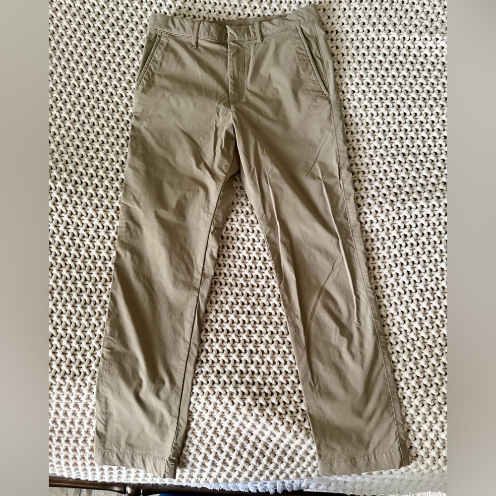 JCrew Boys Tech Material Tan Pants